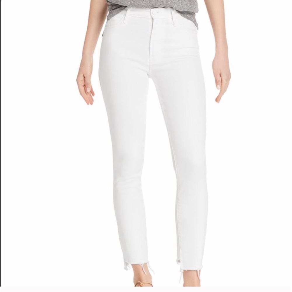 Mother “The Stunner” Skinny Jeans - white, size 29